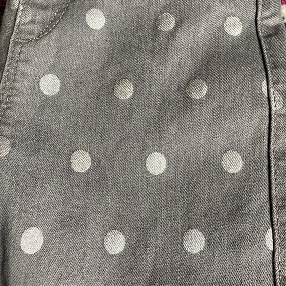 NWT zara baby gray with silver polka dot jeggings - Picture 4 of 4